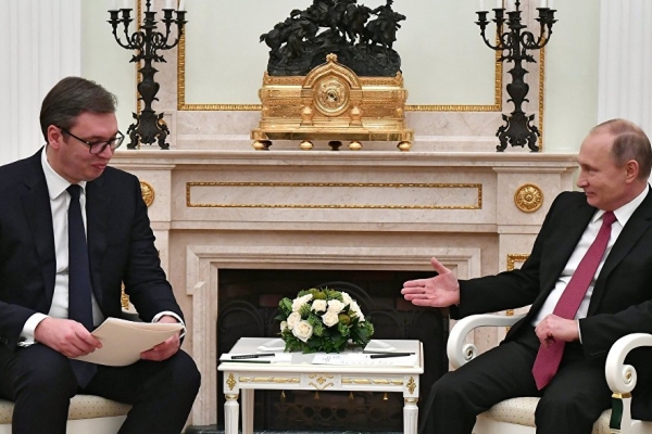 Вучич попросит Путина о поддержке по косовскому вопросу