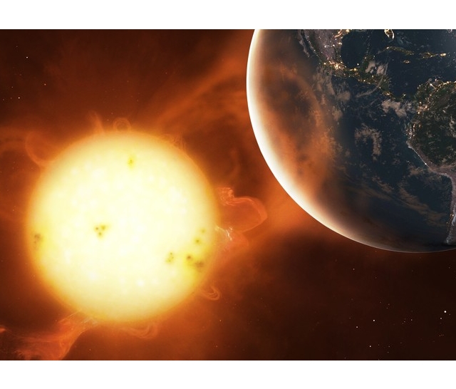 ИКИ РАН: произошедшая на Солнце вспышка стала одной из крупн...