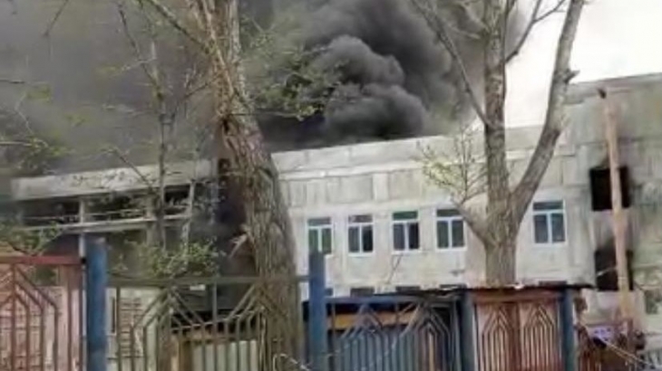 На Камчатке произошёл пожар в корпусе строящейся школы