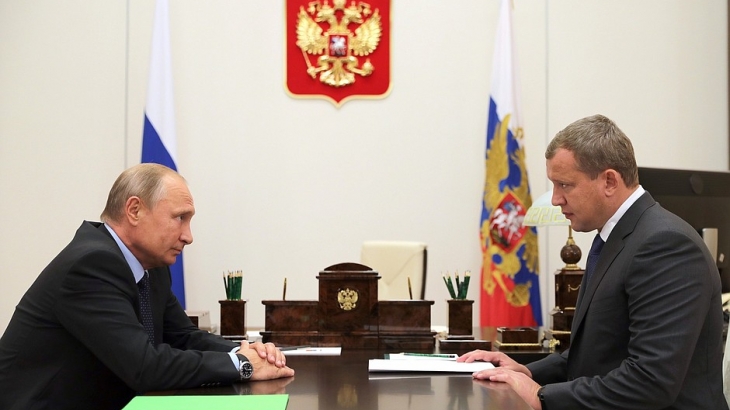 Путин сменил глав нескольких регионов в течение часа