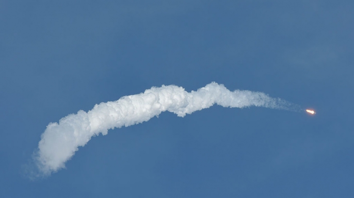 Компания SpaceX запустила ракету Starship с космодрома в США