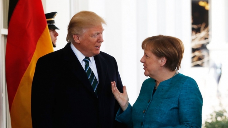 Меркель призвала США к продолжению переговоров о свободной торговле с ЕС