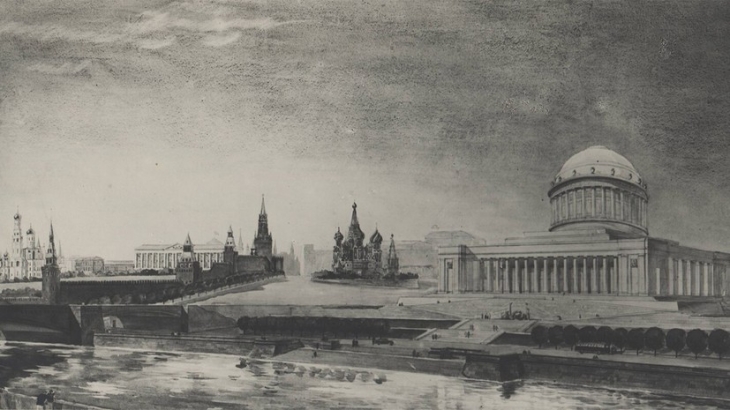 В Москве обнародовали документы о нереализованных архитектурных проектах советской эпохи