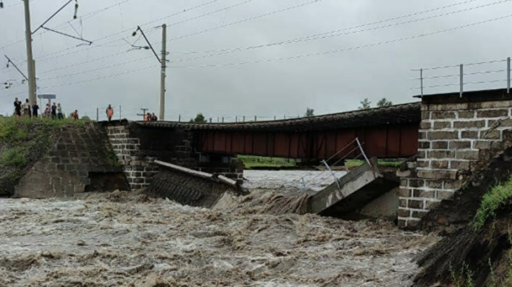 В РЖД рассказали о ходе восстановления моста в Забайкалье