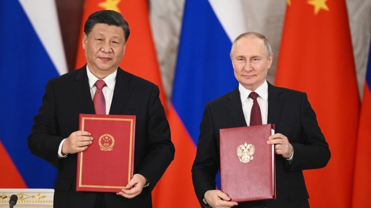 Путин: Россия и Китай поставили масштабные цели и задачи на перспективу