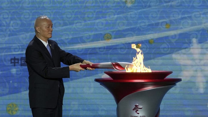 Олимпийский огонь Игр-2022 прибыл в Пекин