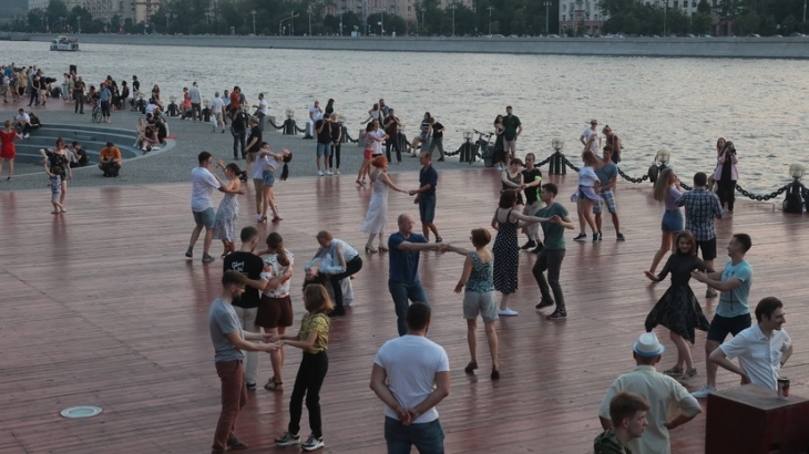 Первый этап фестиваля «Город танцует в парках» посетили более 40 тысяч зрителей