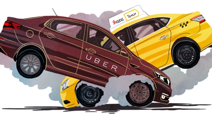 «Яндекс.Такси» и Uber уведомили столичные власти о слиянии бизнеса