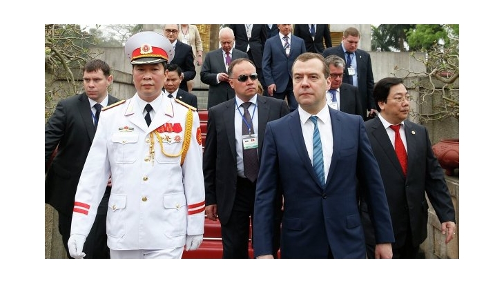 В Ханое проходят переговоры российского премьер-министра с его вьетнамским коллегой