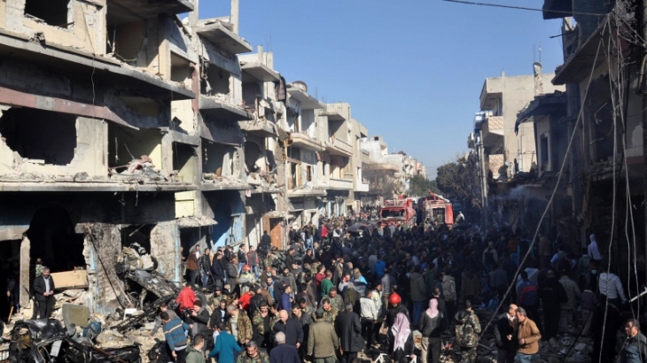 За сутки Алеппо покинули 8,5 тысяч мирных жителей