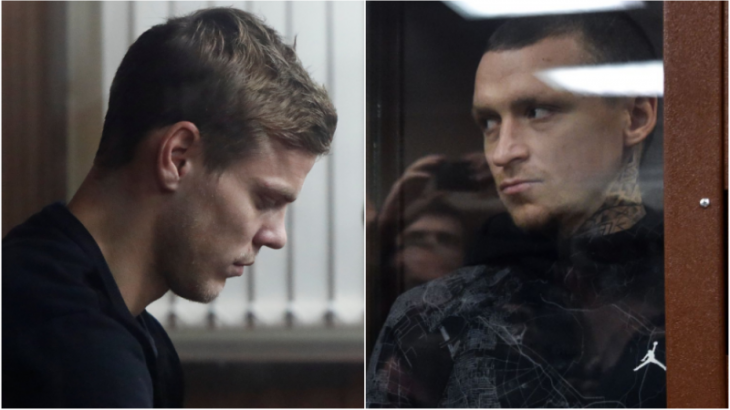 В Тверском суде Москвы решают, что делать с футболистами Павлом Мамаевым и Александром Кокориным