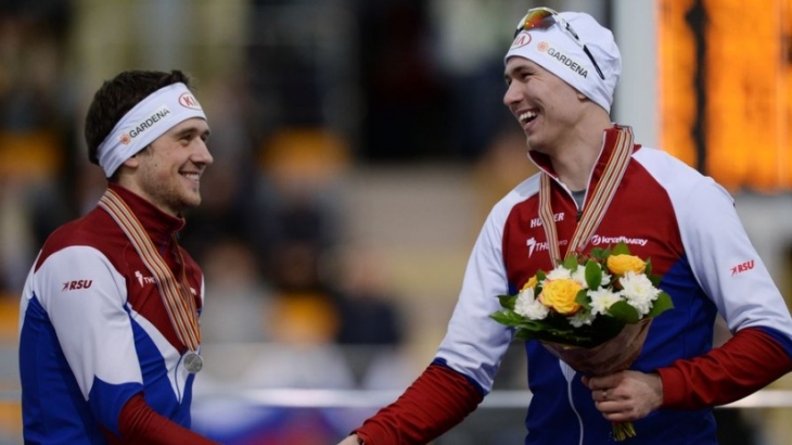 Российские конькобежцы победили в общем зачете на Кубке мира