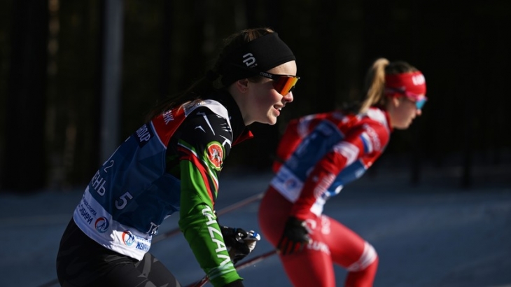 Трошина осталась довольна итогами эстафеты на чемпионате России по лыжным гонкам