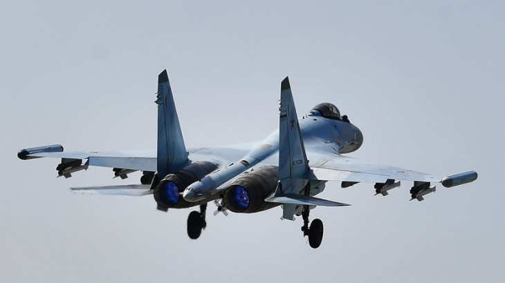 Российский Су-35 вылетал на перехват двух В-52Н ВВС США над Балтийским морем