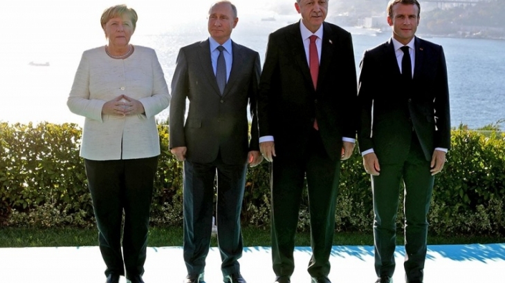 Лидеры России, Германии, Франции и Турции провели переговоры по сирийскому урегулированию