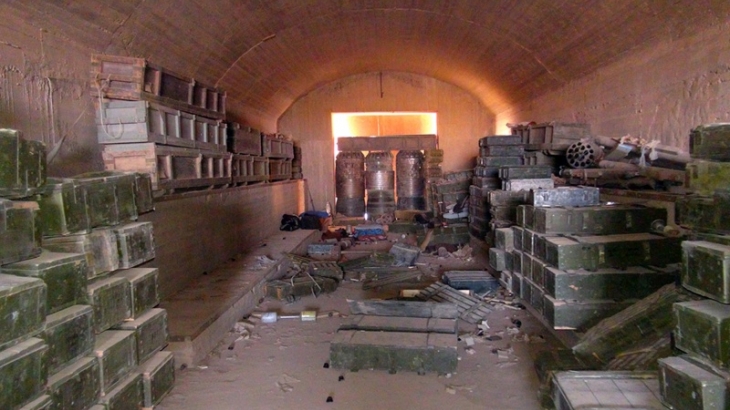Сегодня в Алеппо обнаружен склад с отравляющими веществами