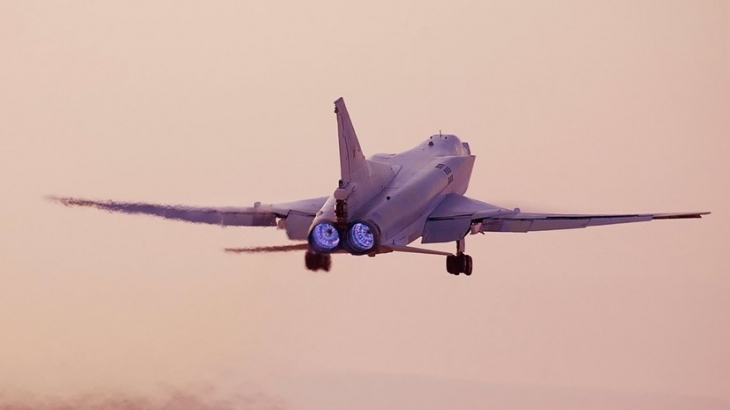 Ту-22М провели полёты над Средиземным морем