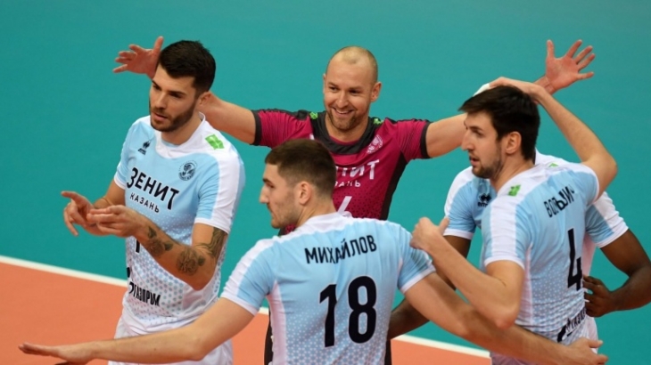 Волейболисты казанского «Зенита» четвертый раз подряд стали победителями Лиги чемпионов