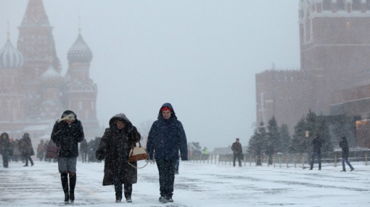 В Центральную Россию вернулась зима