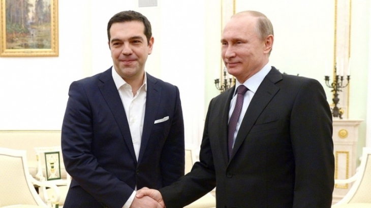 В Кремле проходят переговоры Владимира Путина с премьер-министром Греции Алексисом Ципрасом