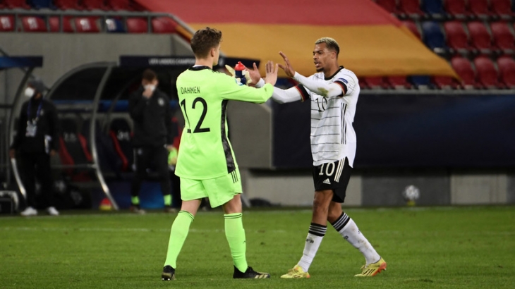 Германия обыграла Данию и прошла в полуфинал молодёжного Евро-2021