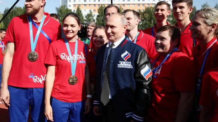Владимир Путин поздравил сборную России с успешным завершением II Европейских игр