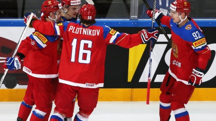 Россия вышла в полуфинал чемпионата мира по хоккею