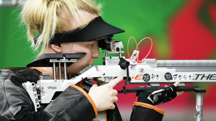 Женская сборная России завоевала золотые медали ЧЕ по стрельбе из винтовки с 50 м из трёх положений