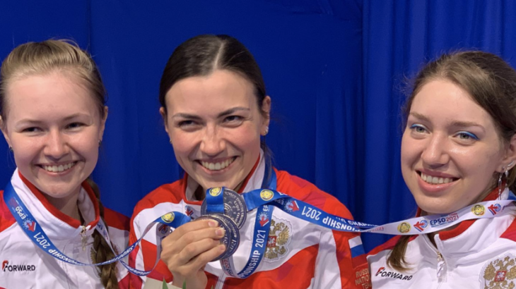 Россиянки завоевали серебро в стрельбе из пневматического пистолета на ЧЕ