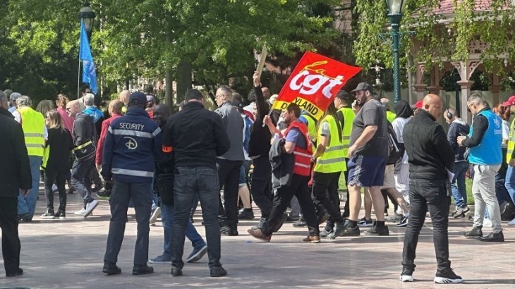Работники «Диснейленда» в пригороде Парижа устроили новую забастовку