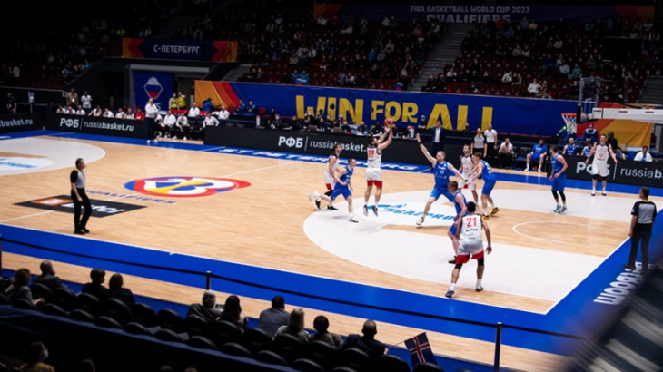 Россия разгромила Исландию в отборе ЧМ-2023 по баскетболу