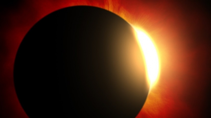 Россияне смогут увидеть кольцеобразное солнечное затмение